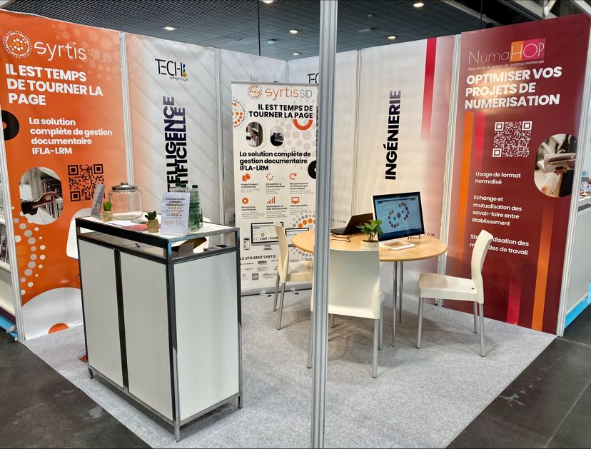 Stand Syrtis au salon ABF 2023 à Dunkerque